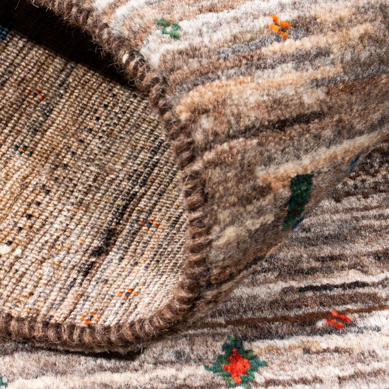 Gabbeh Rug - Loribaft Perser - Royal - 134 x 84 cm - grey