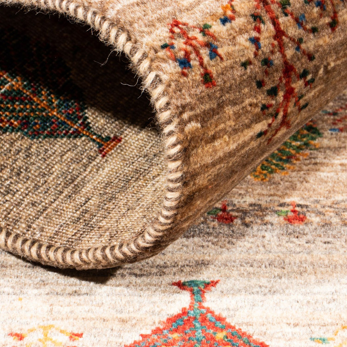 Gabbeh Rug - Loribaft Perser - Royal - 130 x 84 cm - multicolored