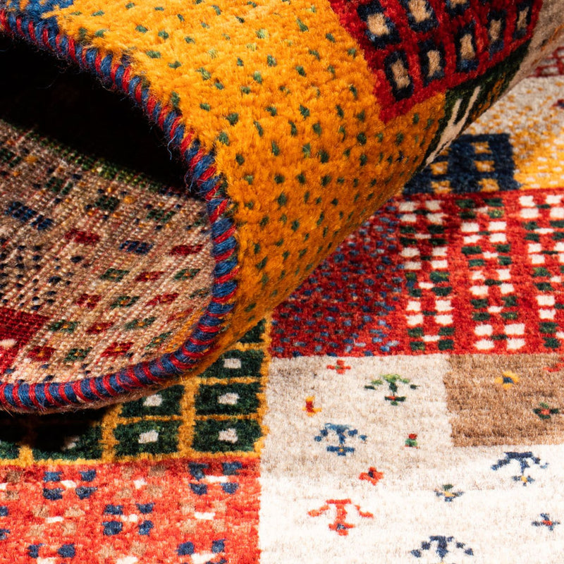 Gabbeh Rug - Loribaft Perser - Royal - 130 x 86 cm - multicolored