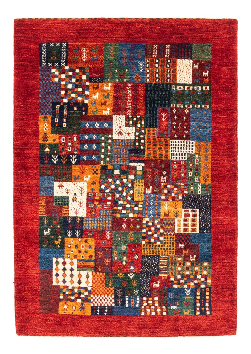 Gabbeh Rug - Loribaft Perser - Royal - 122 x 86 cm - multicolored