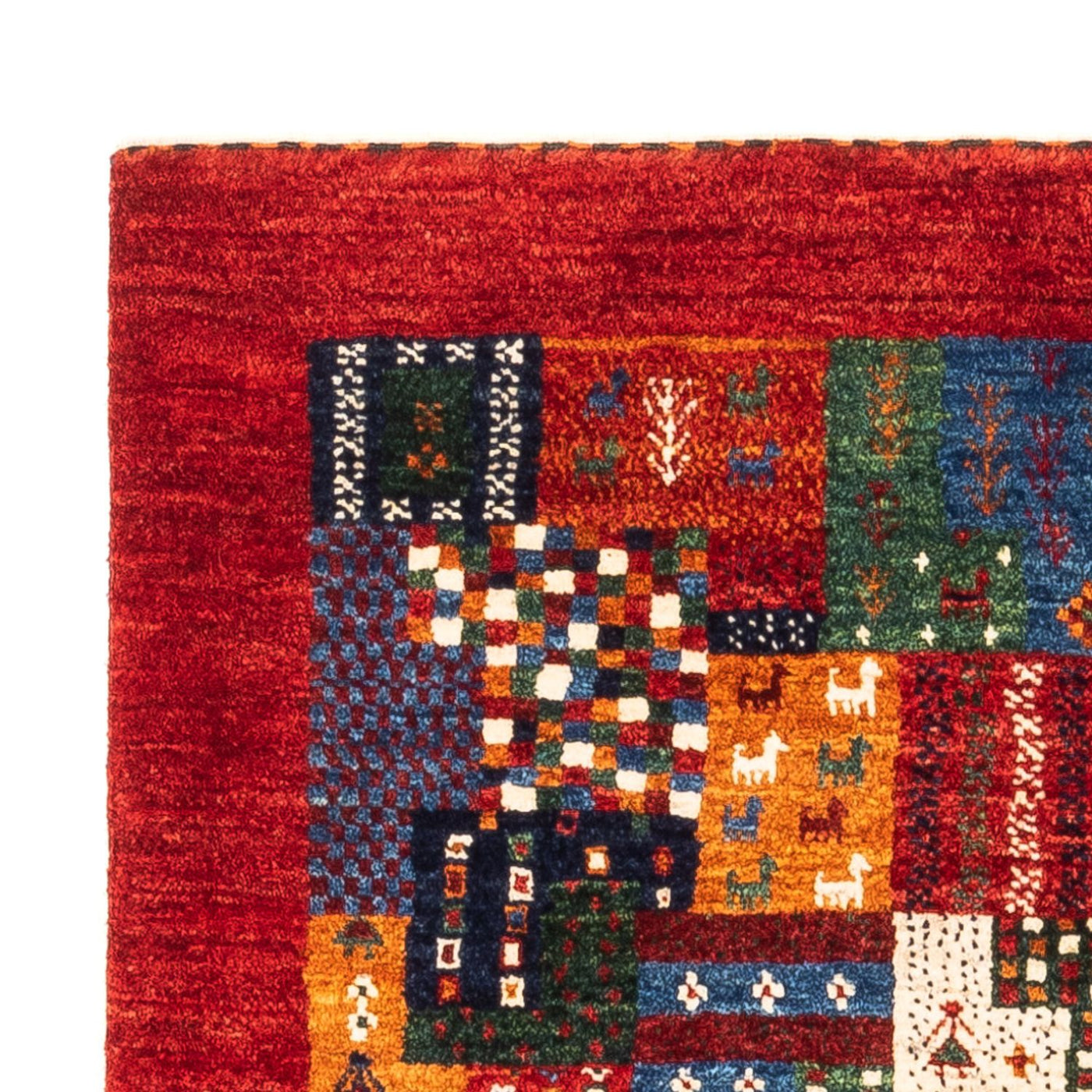 Loribaft Rug 122x86cm - Perserteppich Wollteppich