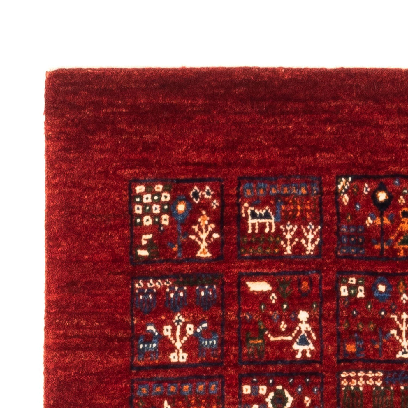 Loribaft Rug 133x83cm - Perserteppich Wollteppich