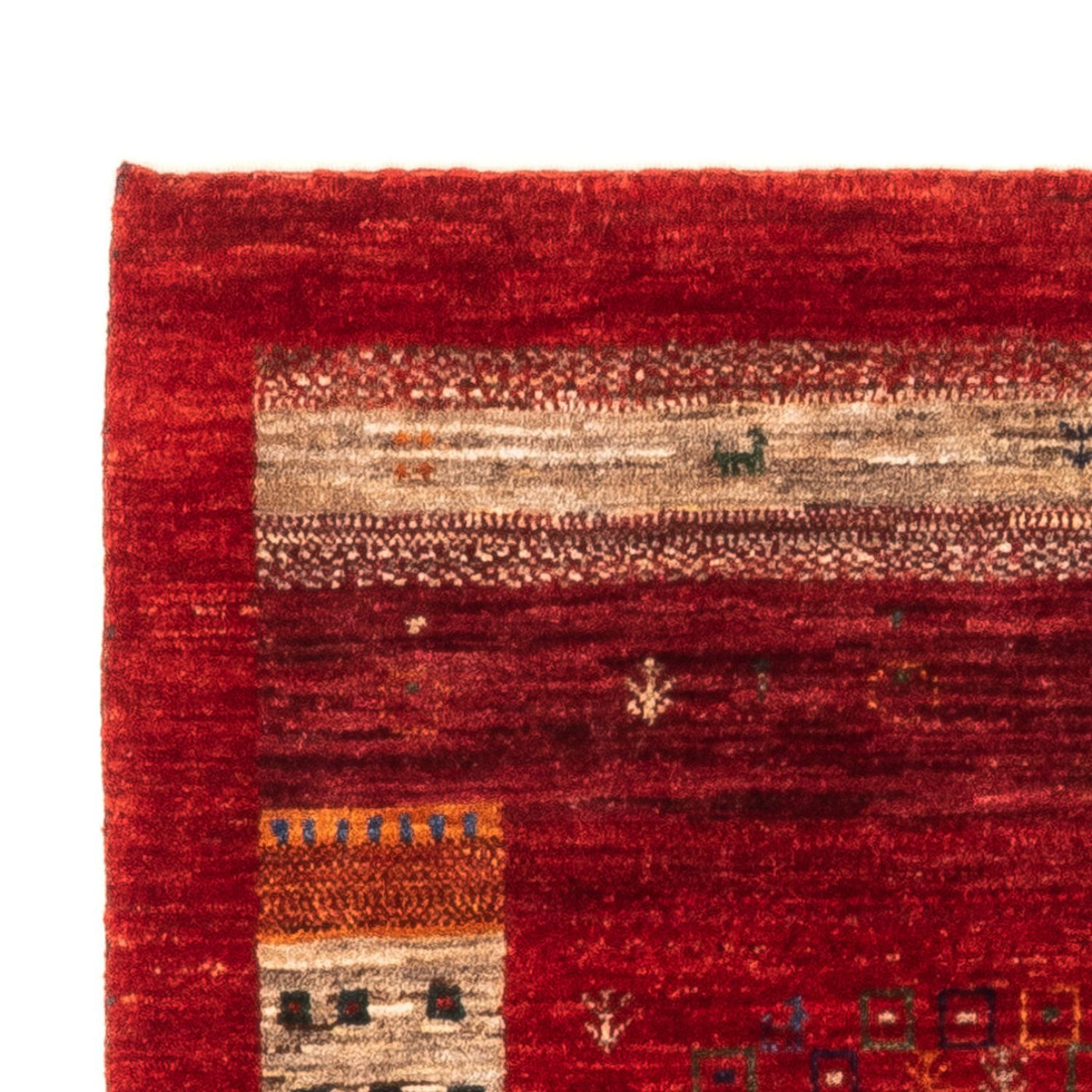 Loribaft Rug 128x83cm - Perserteppich Wollteppich