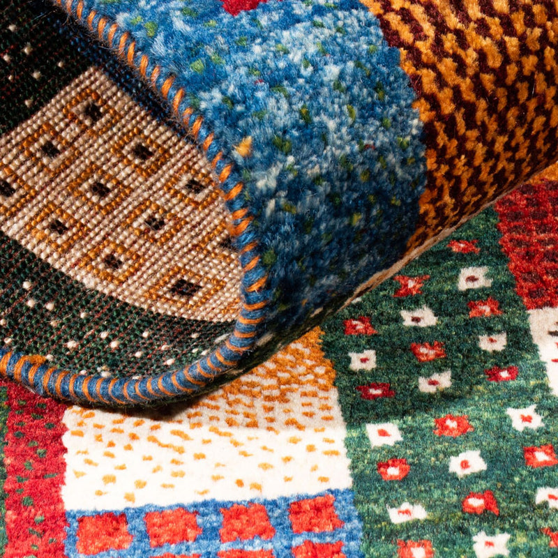 Gabbeh Rug - Loribaft Perser - Royal - 132 x 80 cm - multicolored