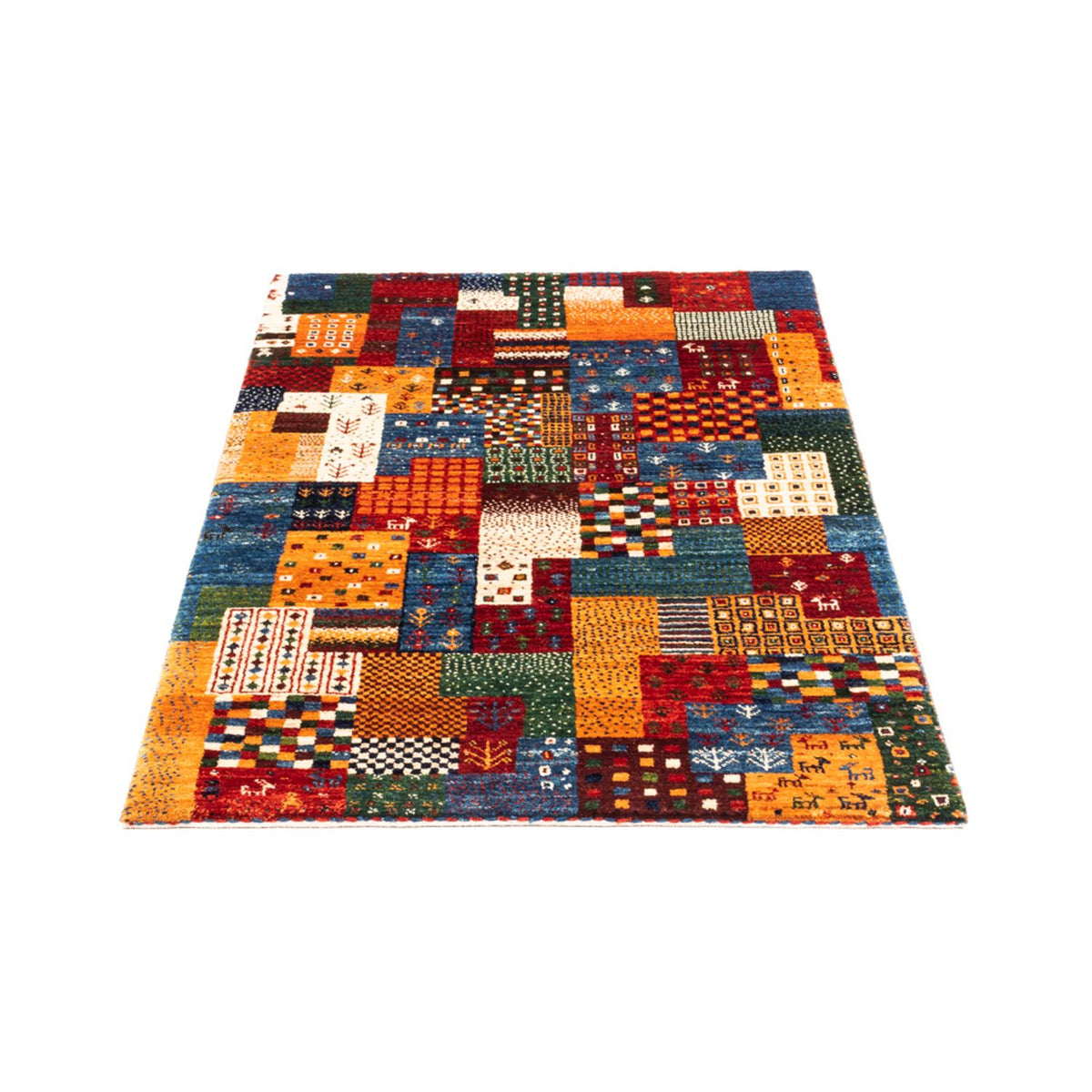 Gabbeh Rug - Loribaft Perser - Royal - 132 x 80 cm - multicolored