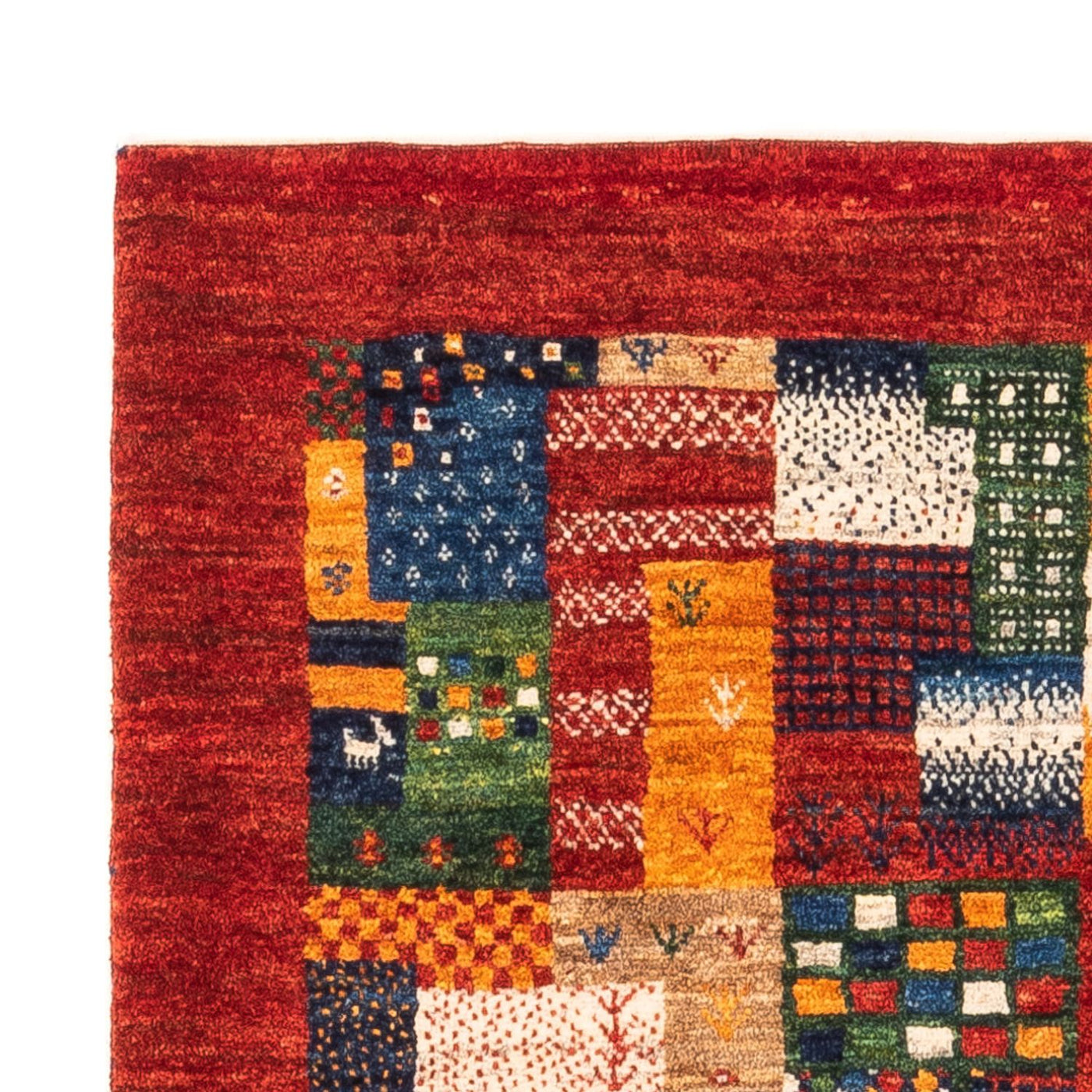Loribaft Rug 123x87cm - Perserteppich Wollteppich