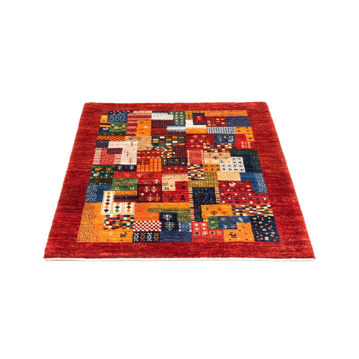 Gabbeh Rug - Loribaft Perser - Royal - 123 x 87 cm - multicolored