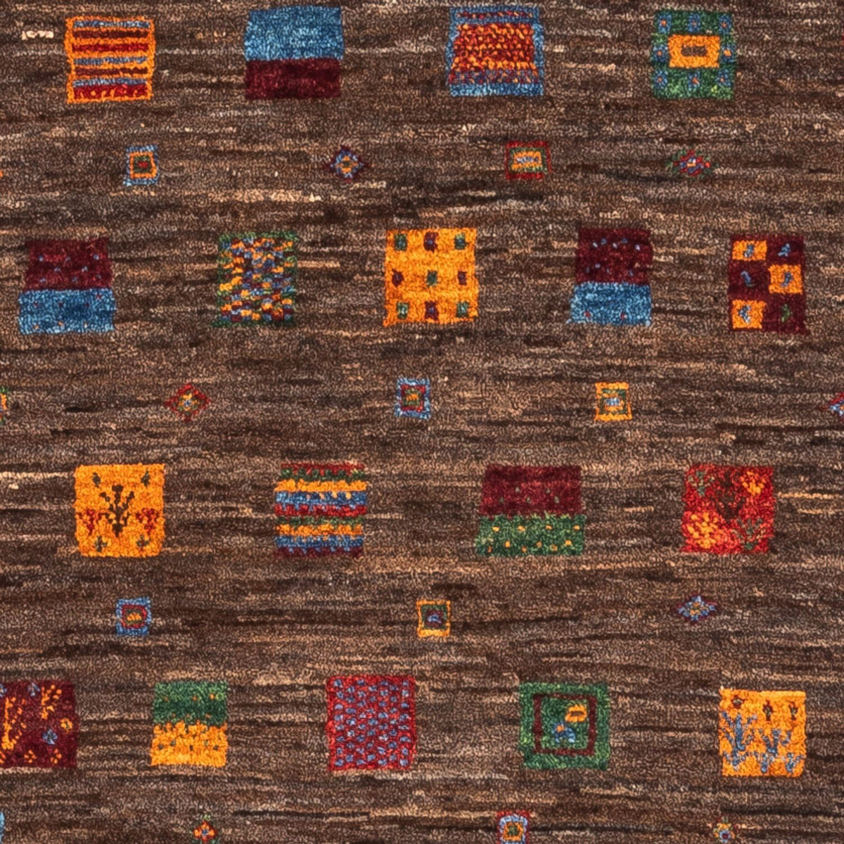 Gabbeh Rug - Loribaft Perser - Royal - 119 x 82 cm - grey