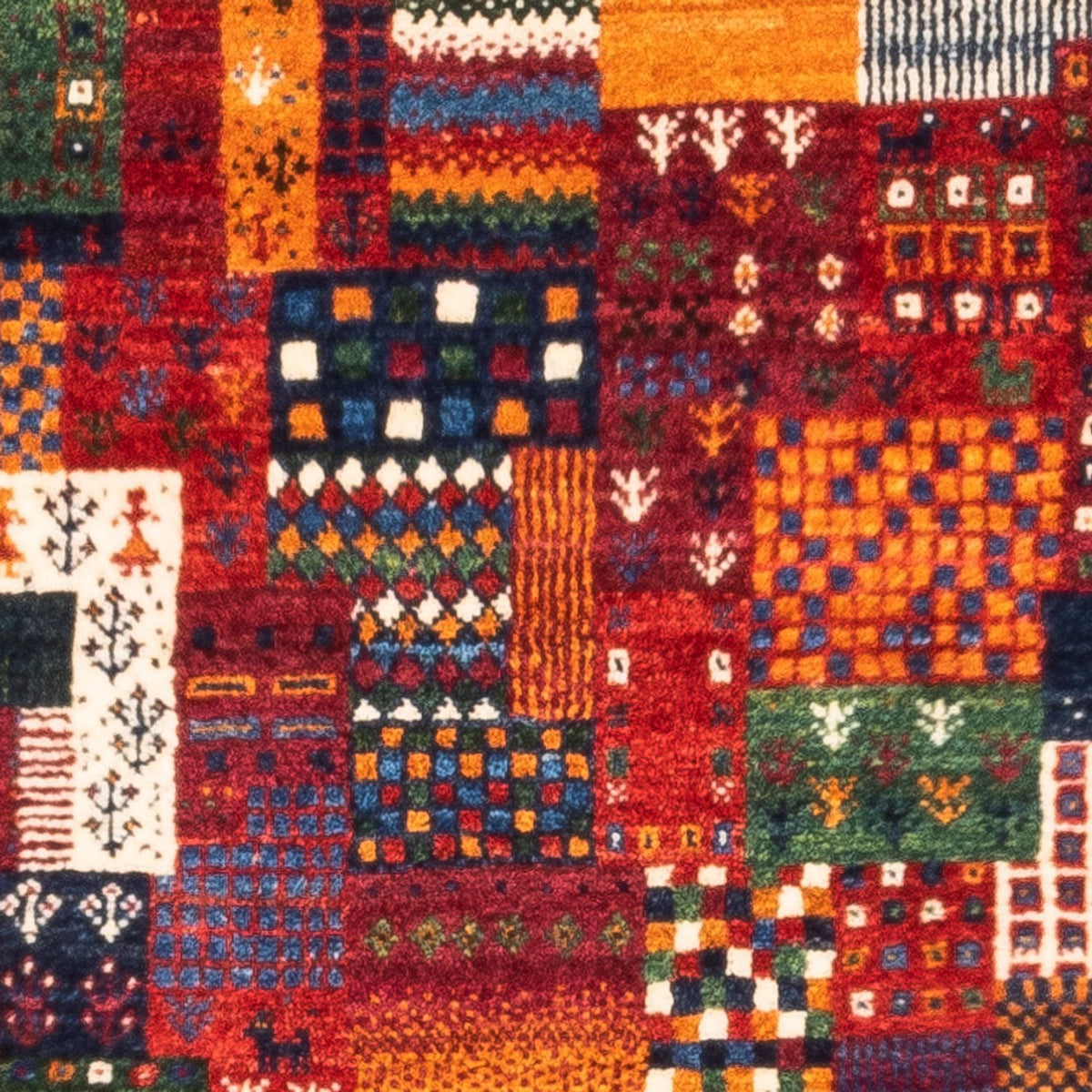 Gabbeh Rug - Loribaft Perser - Royal - 130 x 83 cm - multicolored