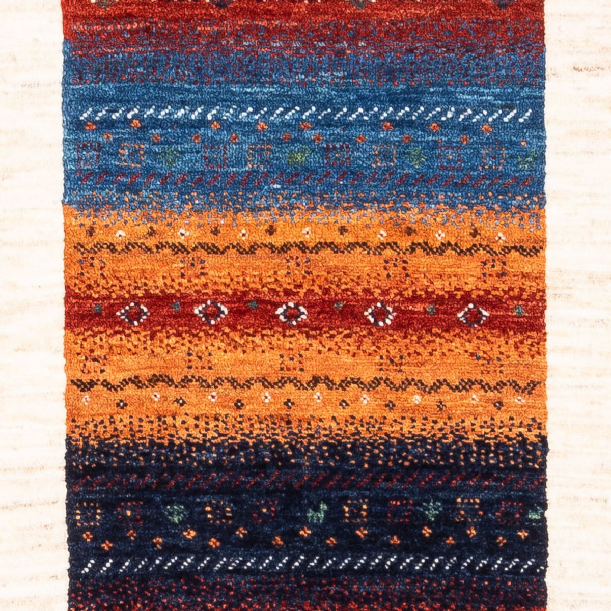 Gabbeh Rug - Loribaft Perser - Royal - 140 x 84 cm - multicolored