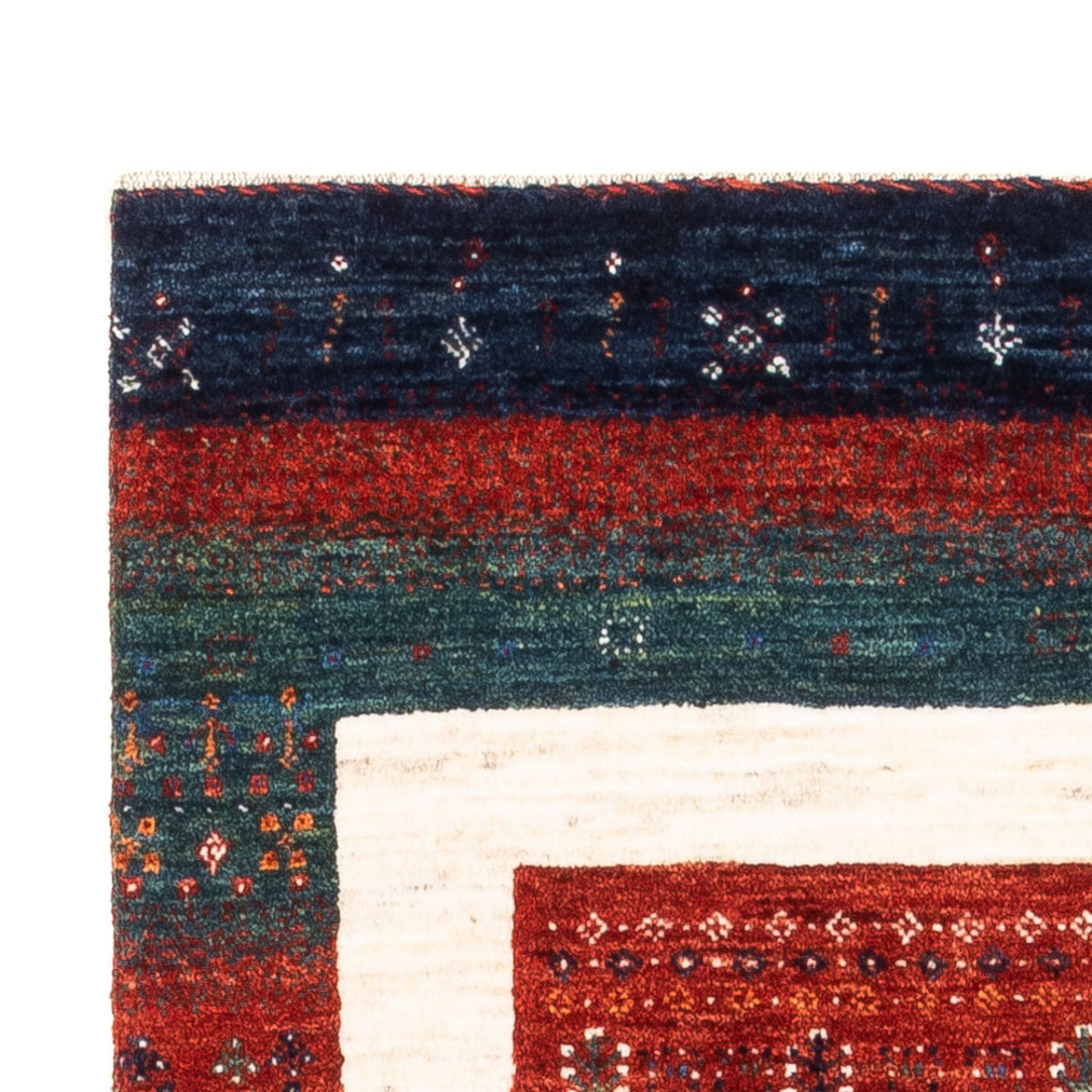 Gabbeh Rug - Loribaft Perser - Royal - 140 x 84 cm - multicolored