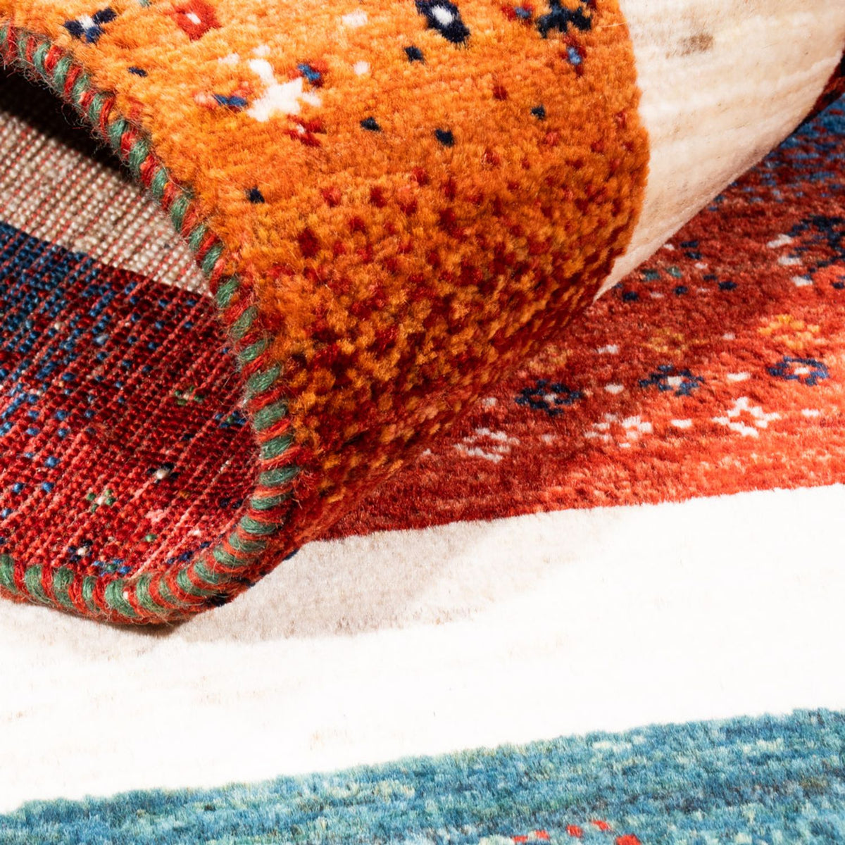 Gabbeh Rug - Loribaft Perser - Royal - 140 x 84 cm - multicolored