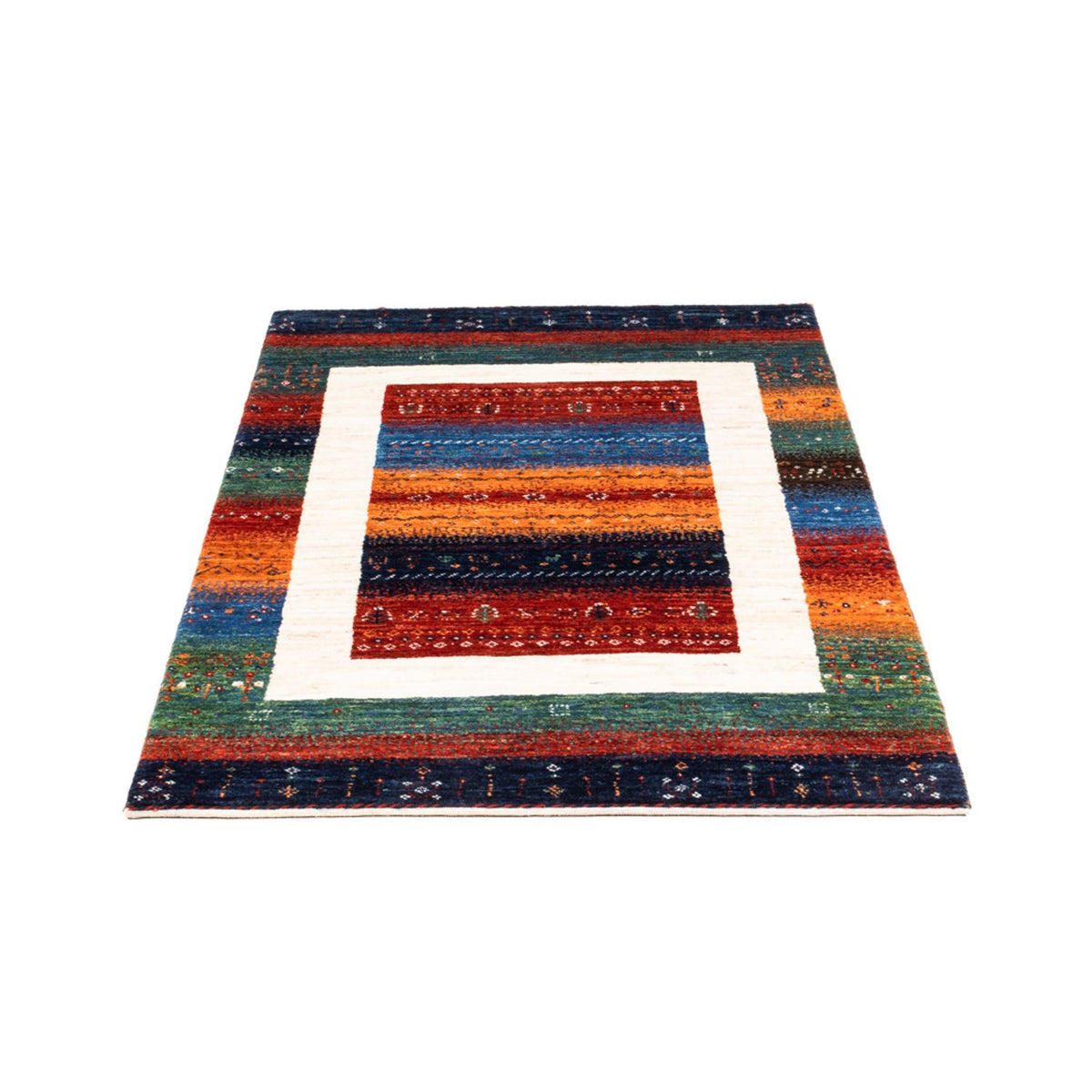 Gabbeh Rug - Loribaft Perser - Royal - 140 x 84 cm - multicolored