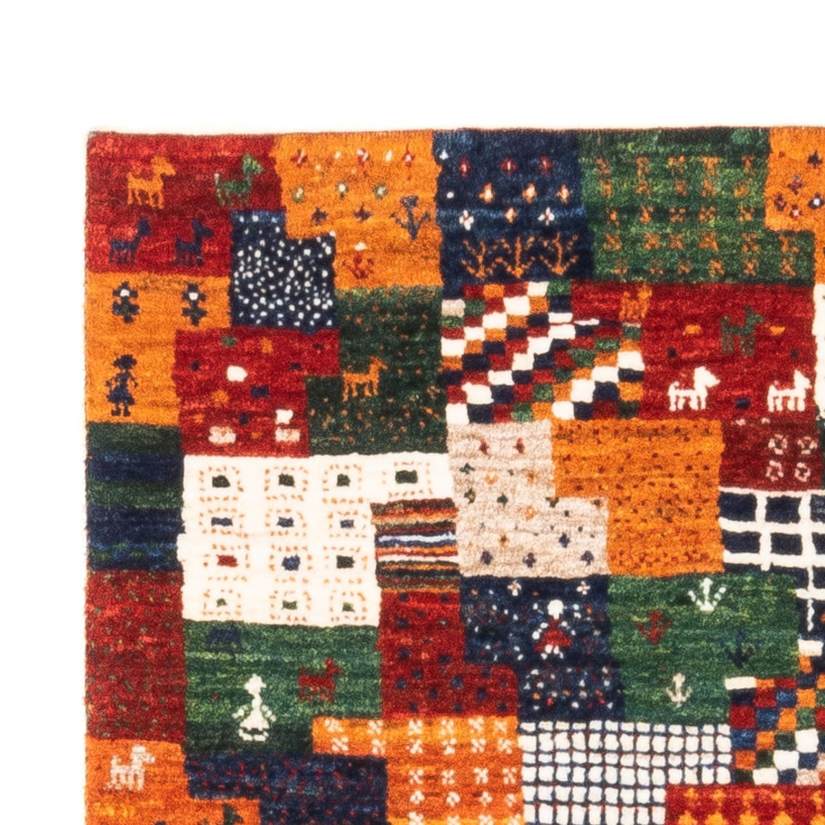 Gabbeh Rug - Loribaft Perser - Royal - 125 x 80 cm - multicolored