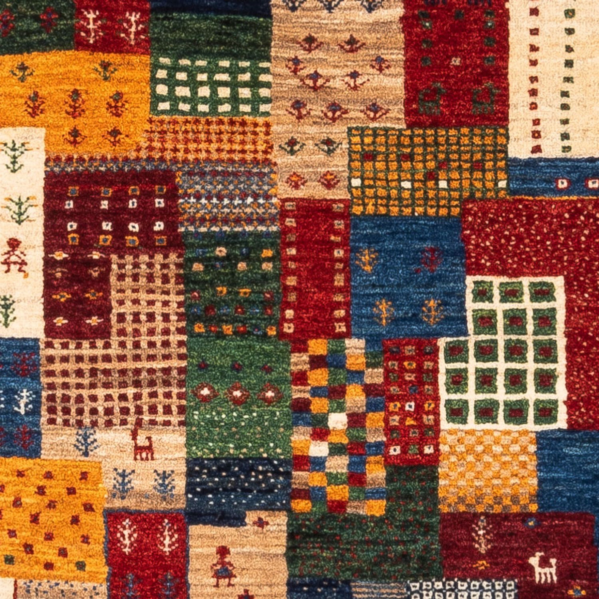 Gabbeh Rug - Loribaft Perser - Royal - 123 x 82 cm - multicolored