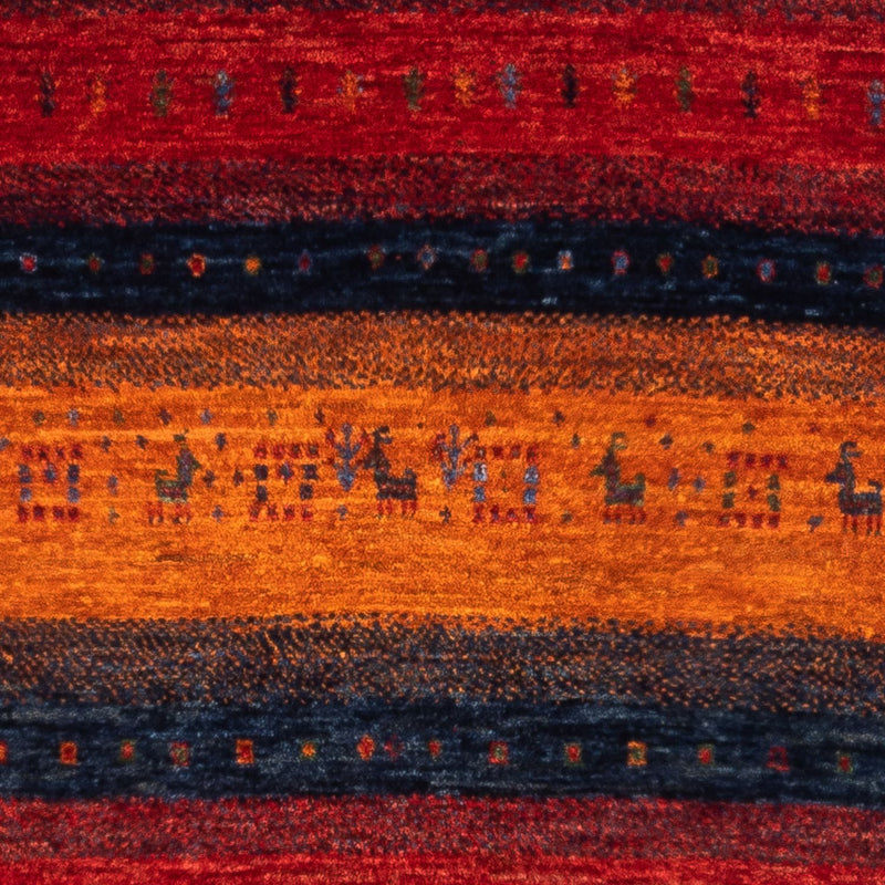 Gabbeh Rug - Loribaft Perser - Royal - 137 x 86 cm - multicolored