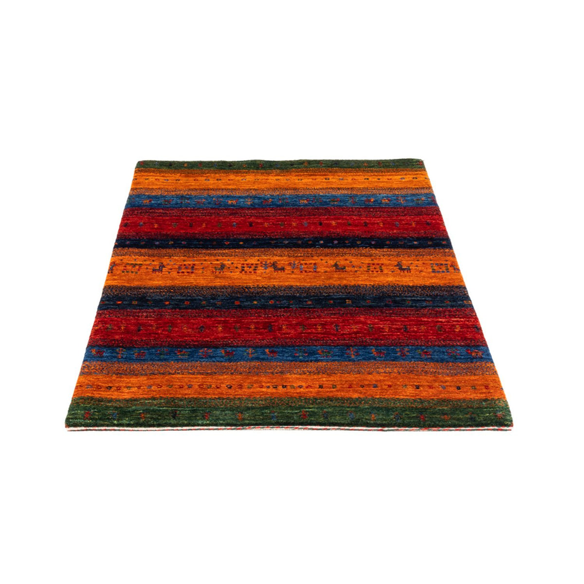 Gabbeh Rug - Loribaft Perser - Royal - 137 x 86 cm - multicolored