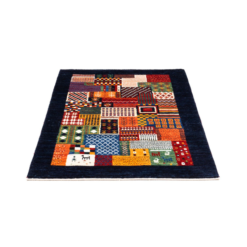 Gabbeh Teppich - Loribaft Perser - Royal - 123 x 84 cm - mehrfarbig