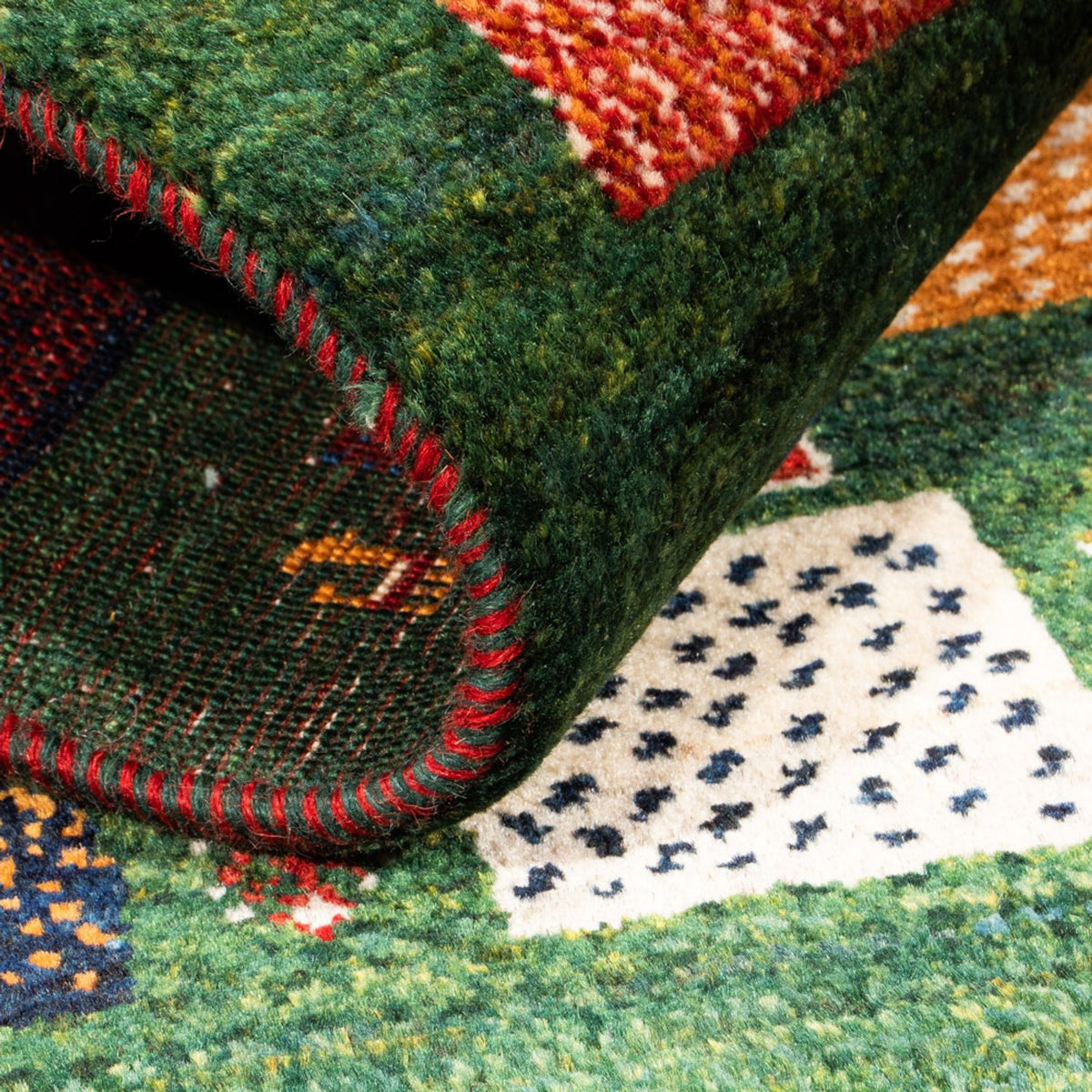 Gabbeh Rug - Loribaft Perser - Royal - 117 x 83 cm - multicolored