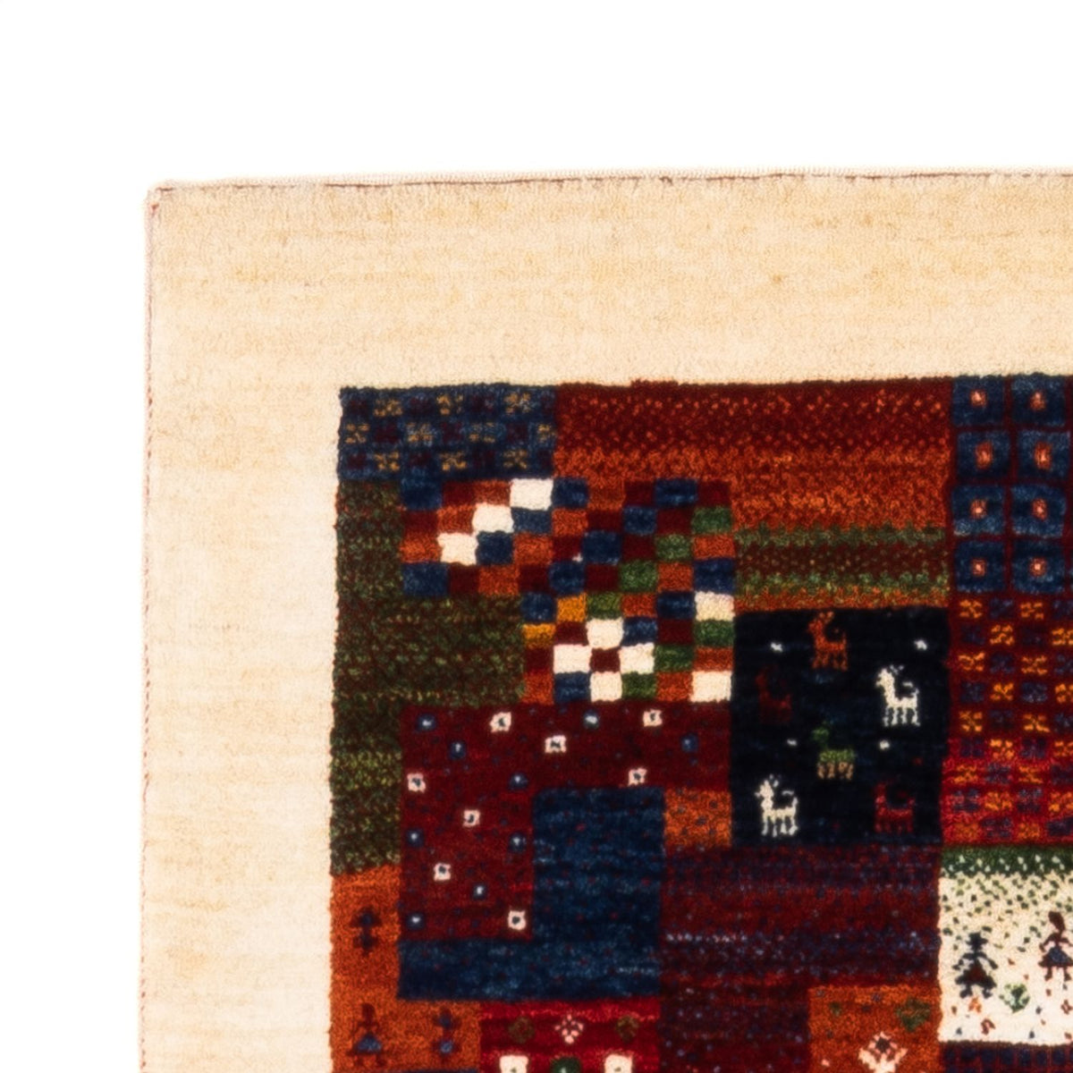 Gabbeh Rug - Loribaft Perser - Royal - 134 x 84 cm - multicolored