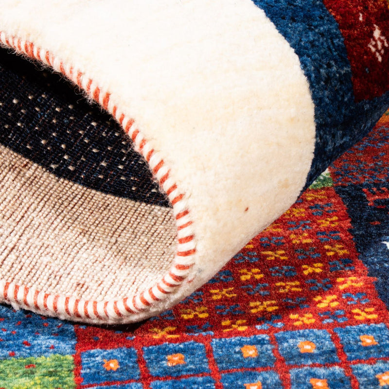 Gabbeh Rug - Loribaft Perser - Royal - 134 x 84 cm - multicolored