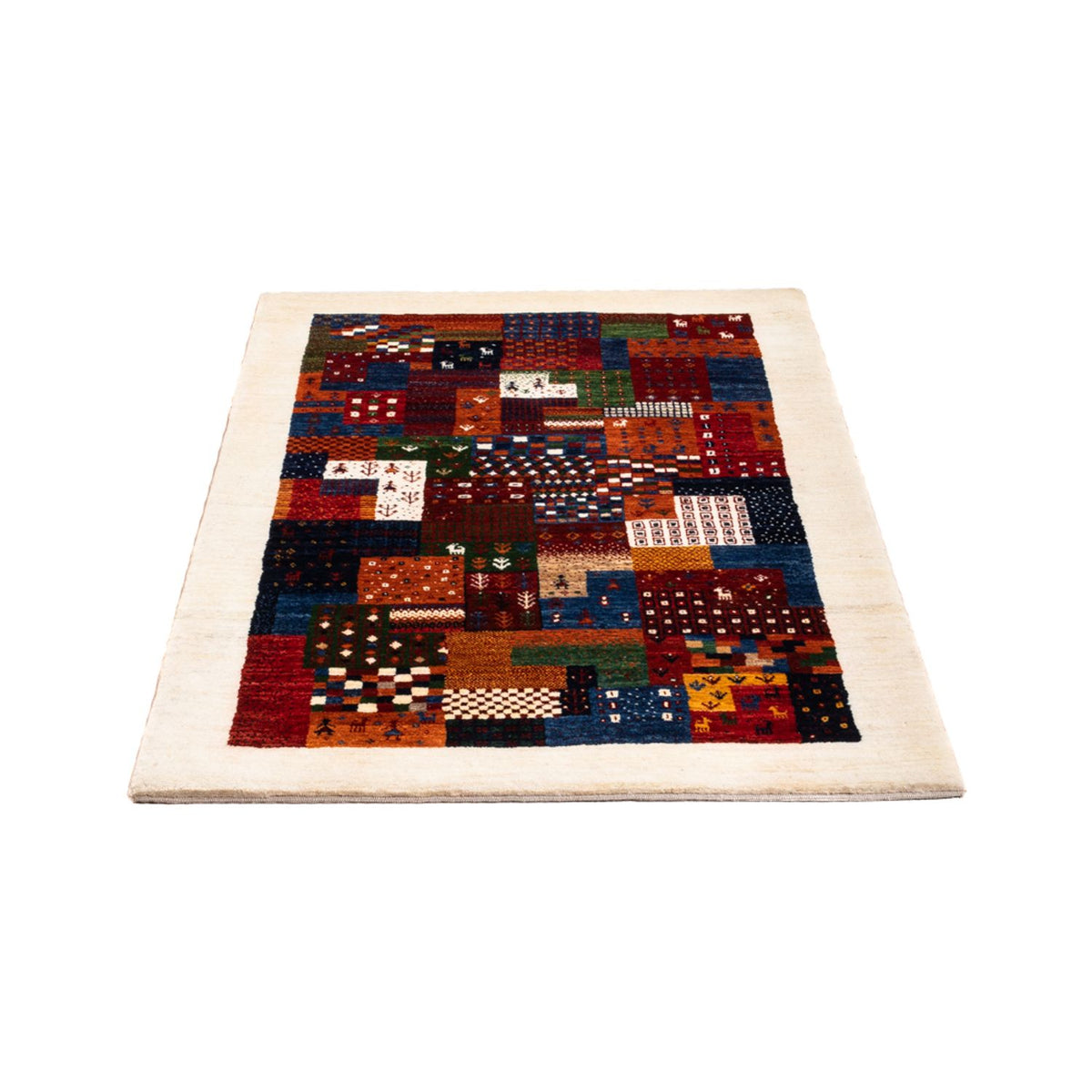 Gabbeh Rug - Loribaft Perser - Royal - 134 x 84 cm - multicolored
