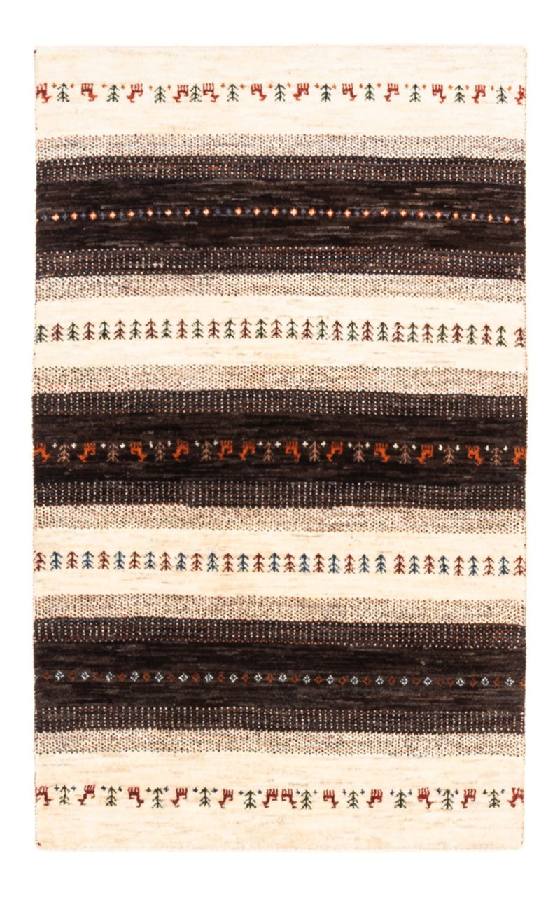 Gabbeh Rug - Loribaft Perser - Royal - 128 x 81 cm - grey