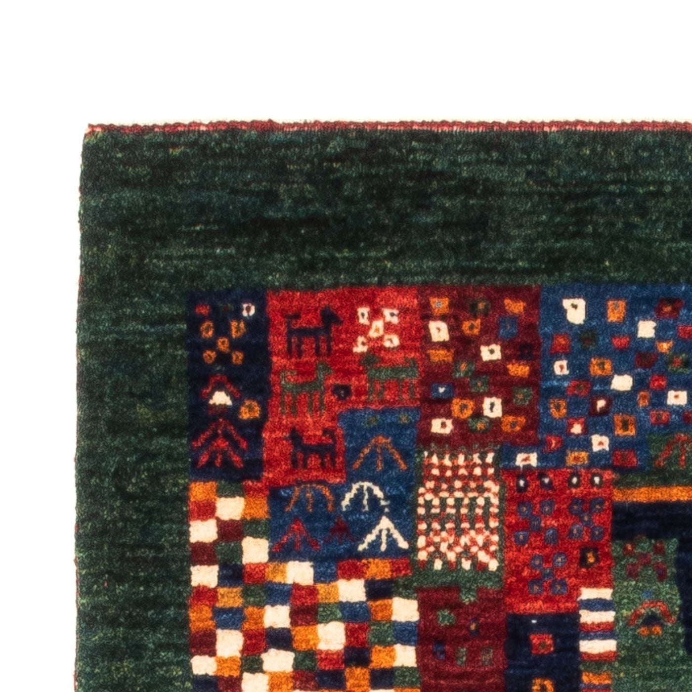 Loribaft Rug 134x82cm - Perserteppich Wollteppich