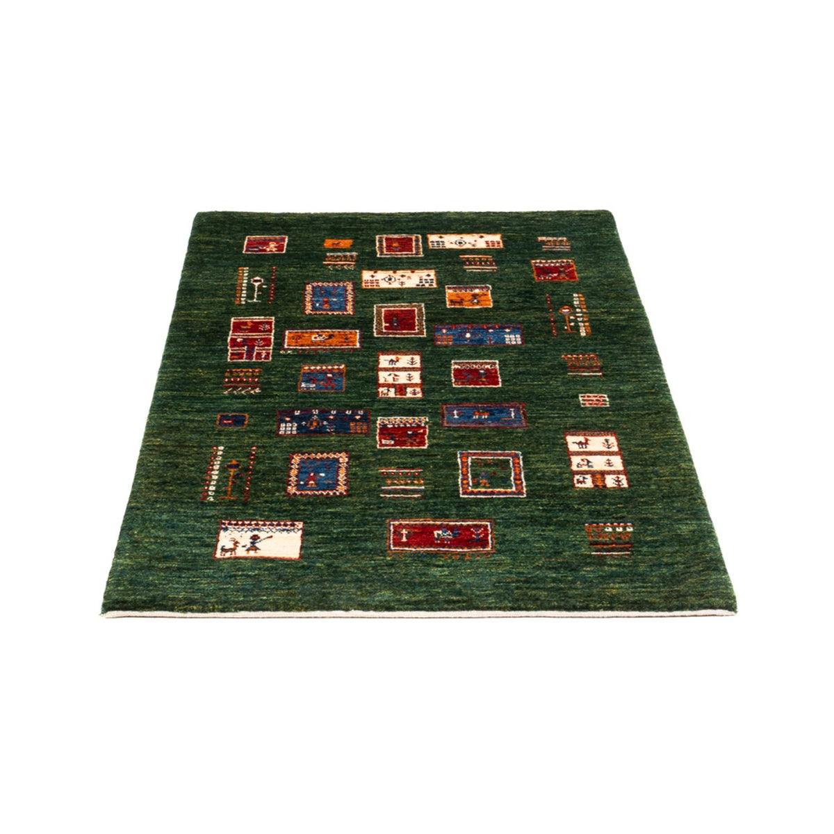 Gabbeh Rug - Loribaft Perser - Royal - 135 x 83 cm - multicolored