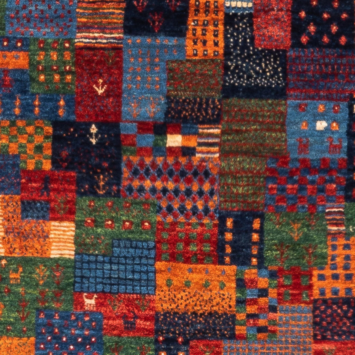 Gabbeh Rug - Loribaft Perser - Royal - 133 x 87 cm - multicolored