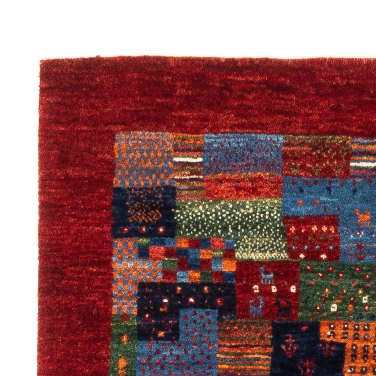 Gabbeh Rug - Loribaft Perser - Royal - 133 x 87 cm - multicolored