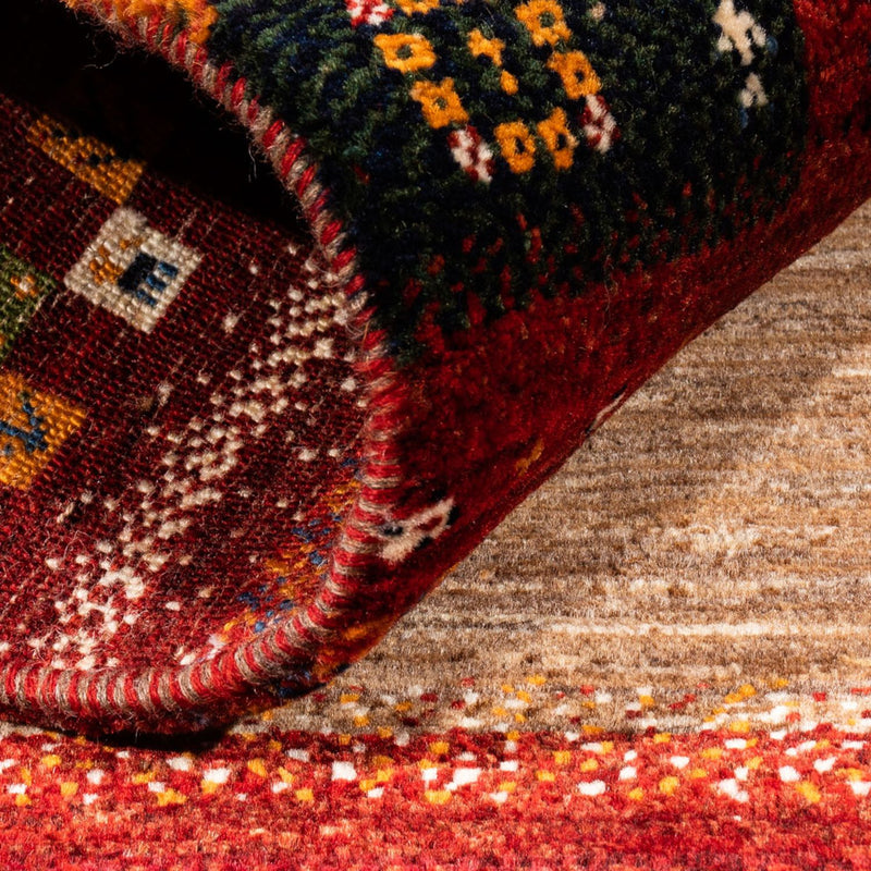 Gabbeh Rug - Loribaft Perser - Royal - 134 x 92 cm - multicolored