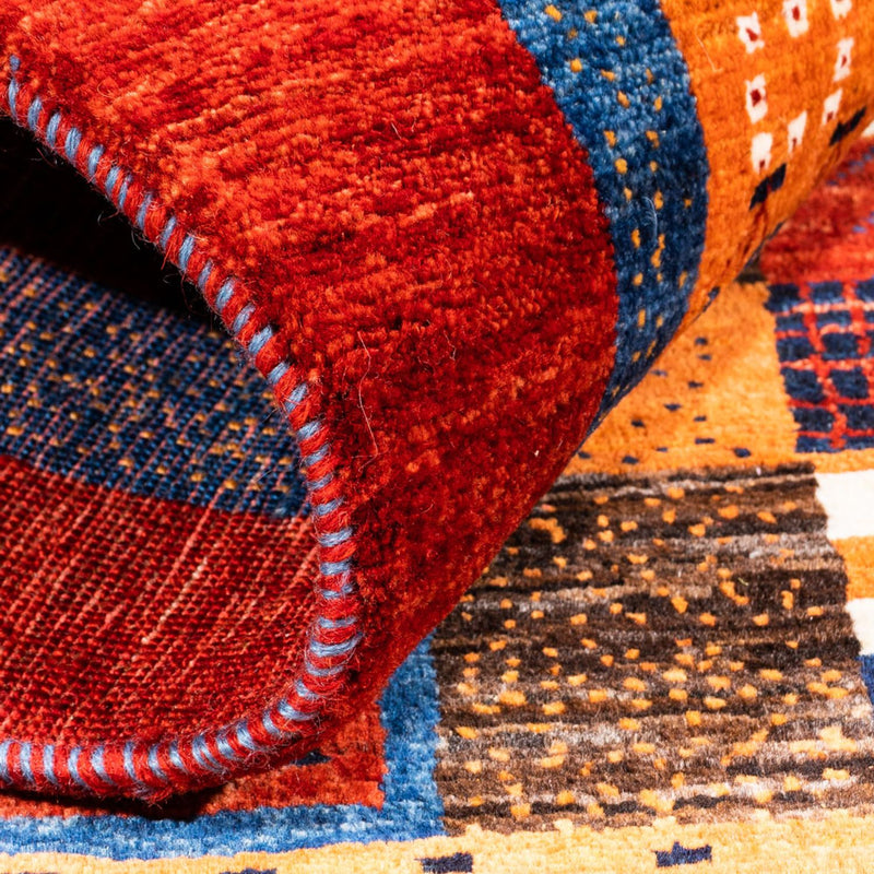 Gabbeh Rug - Loribaft Perser - Royal - 143 x 101 cm - multicolored