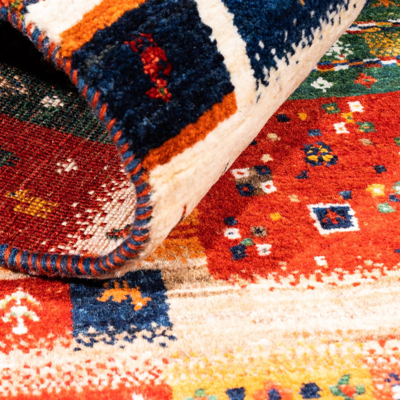 Gabbeh Rug - Loribaft Perser - Royal - 151 x 95 cm - multicolored