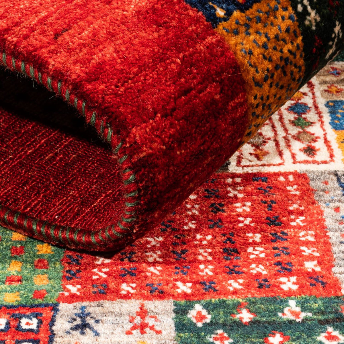 Gabbeh Rug - Loribaft Perser - Royal - 145 x 90 cm - multicolored