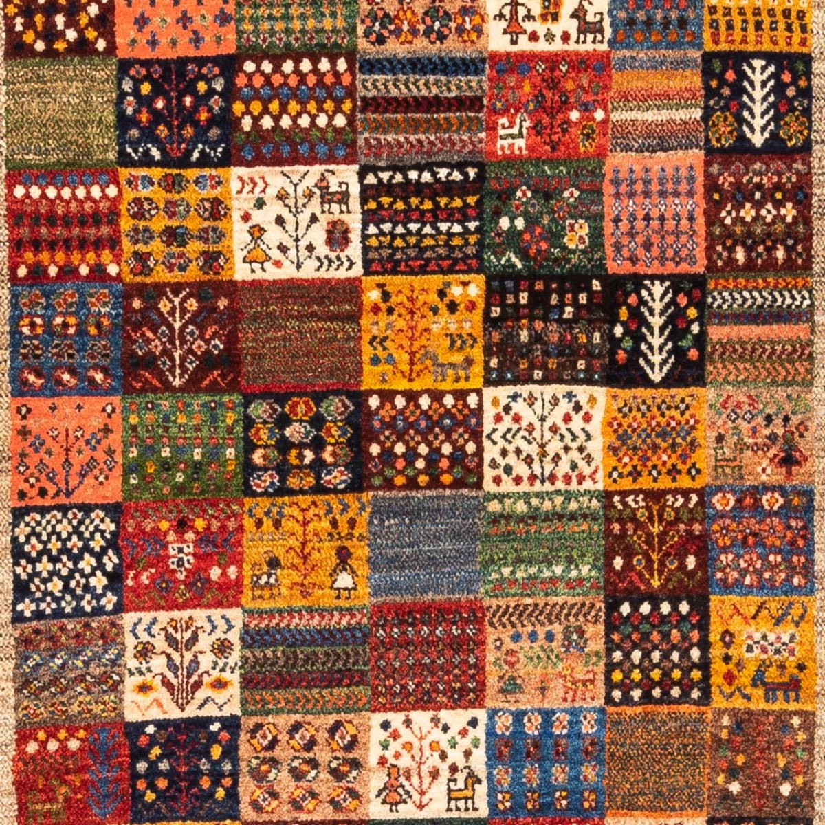 Gabbeh Rug - Loribaft Perser - Royal - 151 x 104 cm - multicolored