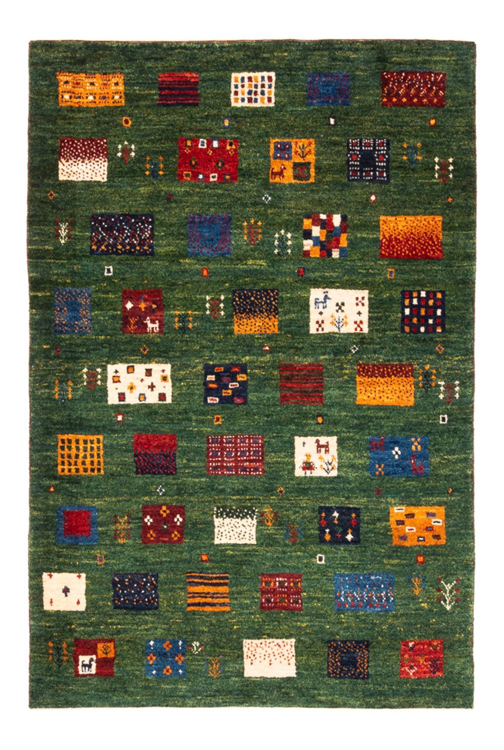 Gabbeh Rug - Loribaft Perser - Royal - 129 x 88 cm - multicolored