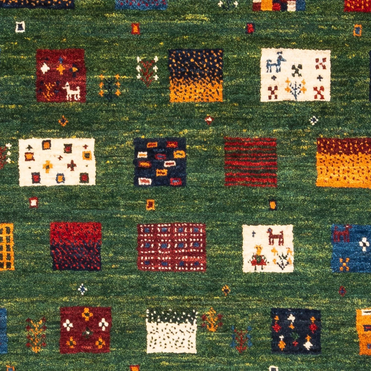 Gabbeh Rug - Loribaft Perser - Royal - 129 x 88 cm - multicolored