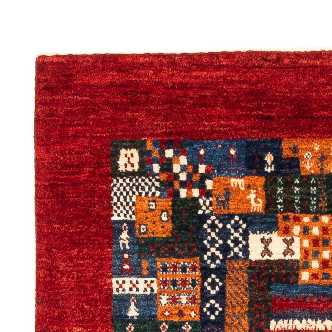 Loribaft Rug 122x82cm - Perserteppich Wollteppich