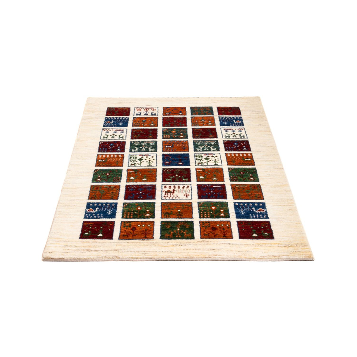 Gabbeh Rug - Loribaft Perser - Royal - 132 x 84 cm - multicolored