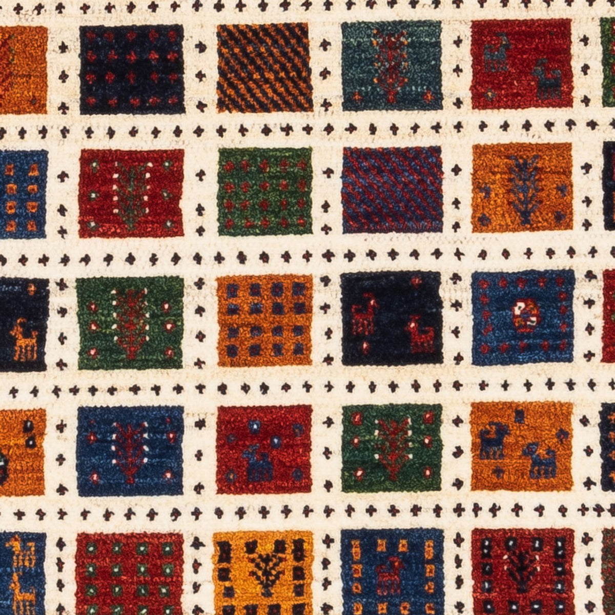 Gabbeh Rug - Loribaft Perser - Royal - 112 x 80 cm - multicolored