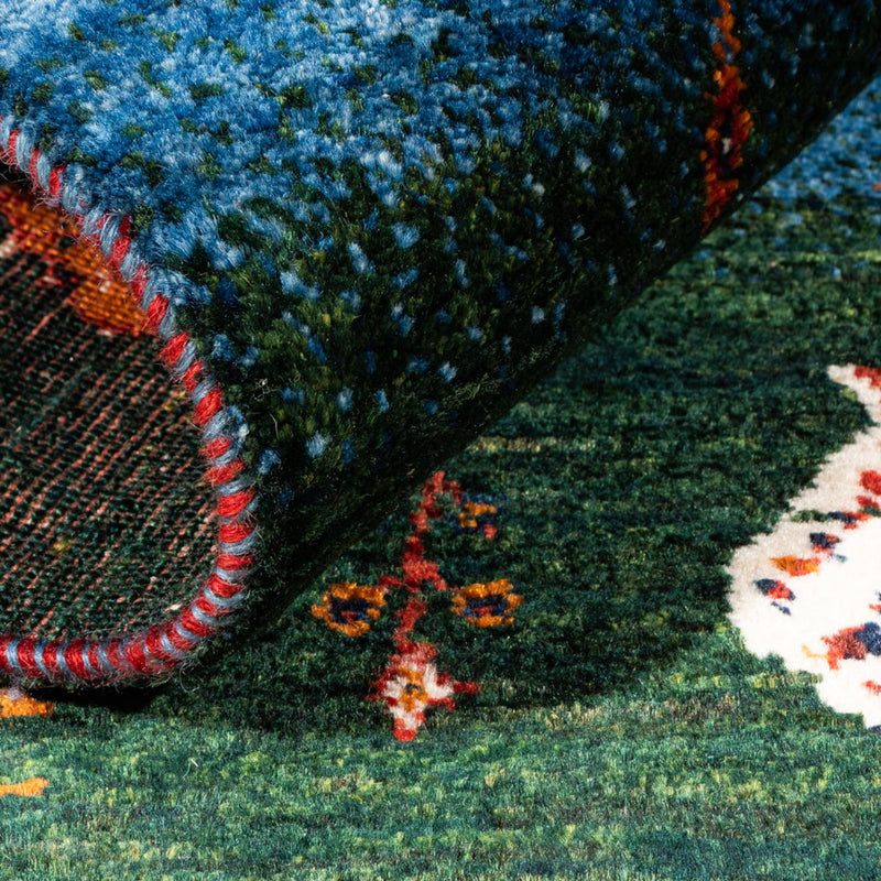 Gabbeh Rug - Loribaft Perser - Royal - 127 x 86 cm - multicolored