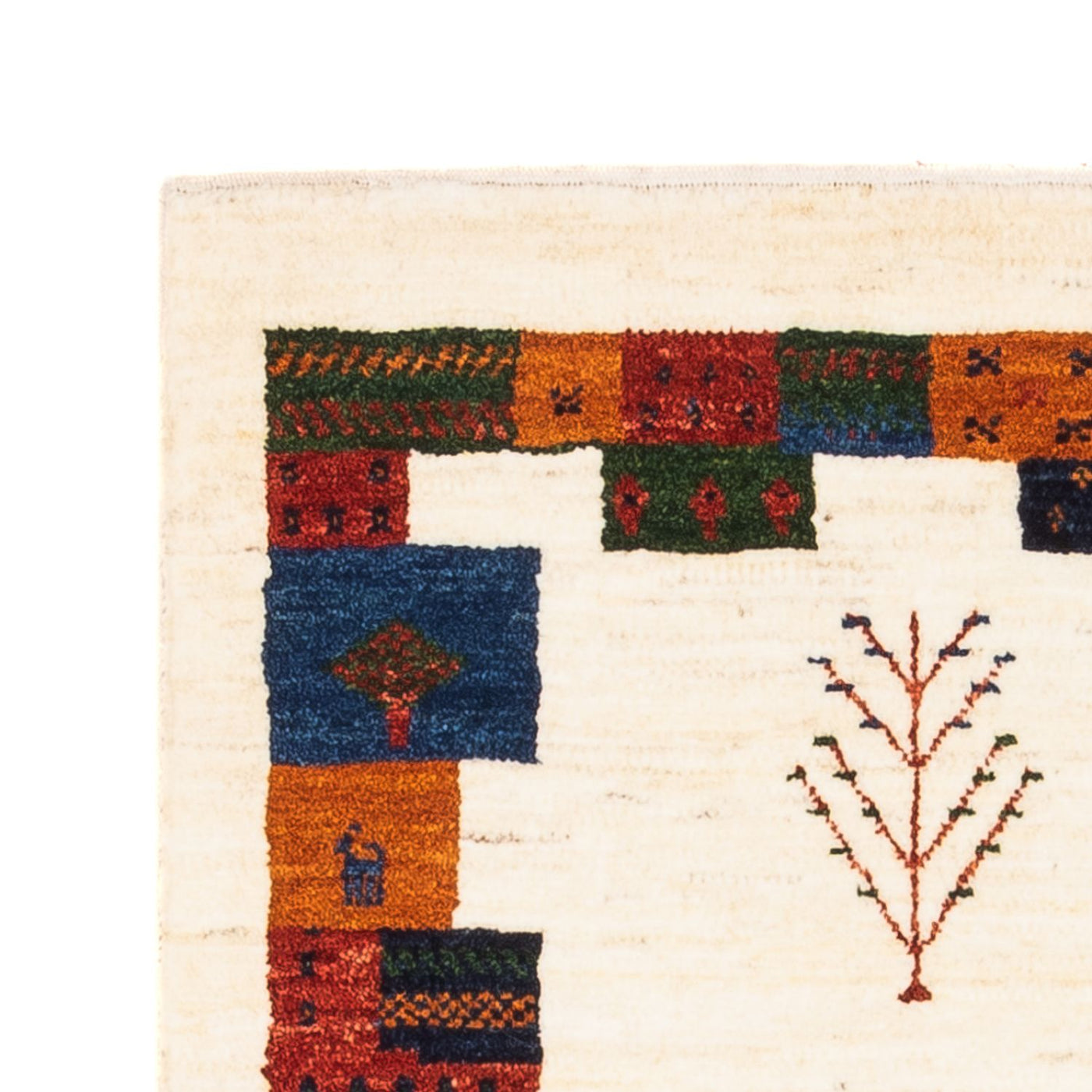 Loribaft Rug 120x84cm - Perserteppich Wollteppich