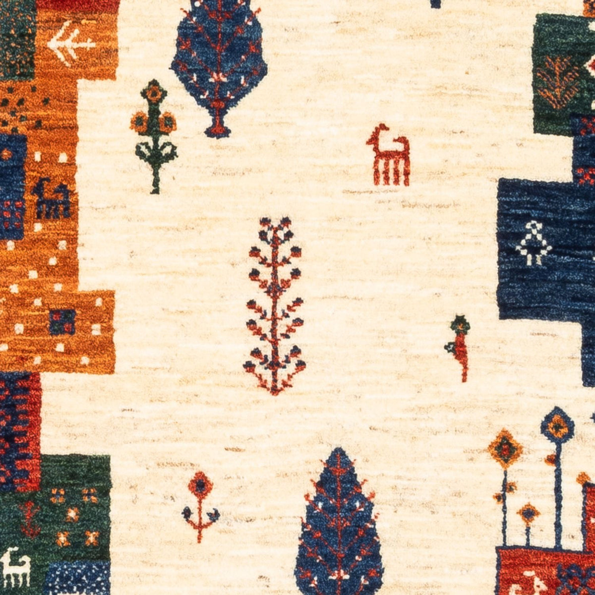 Gabbeh Rug - Loribaft Perser - Royal - 130 x 85 cm - multicolored