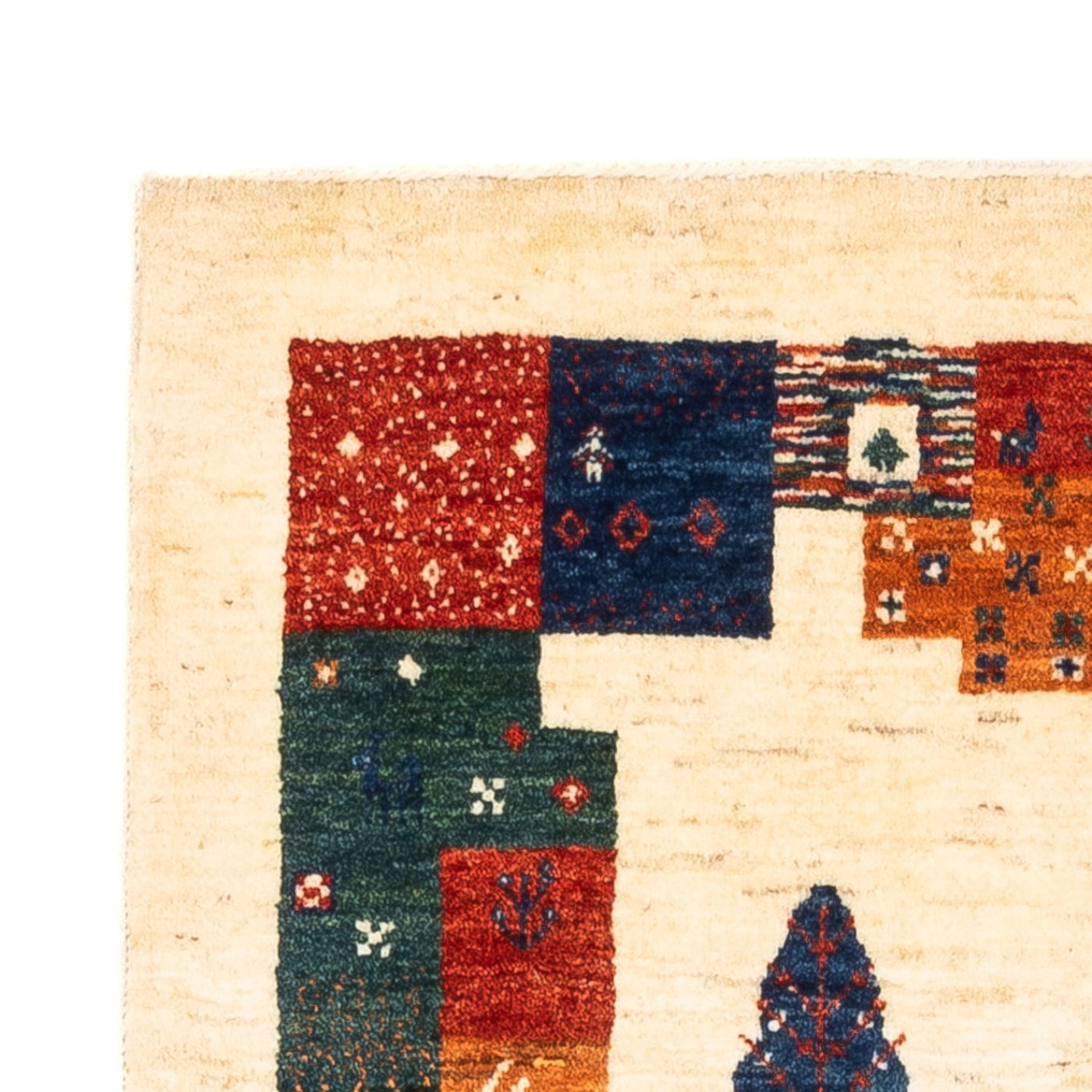 Loribaft Rug 130x85cm - Perserteppich Wollteppich