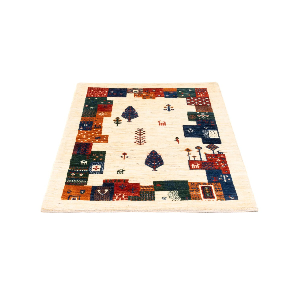 Gabbeh Rug - Loribaft Perser - Royal - 130 x 85 cm - multicolored