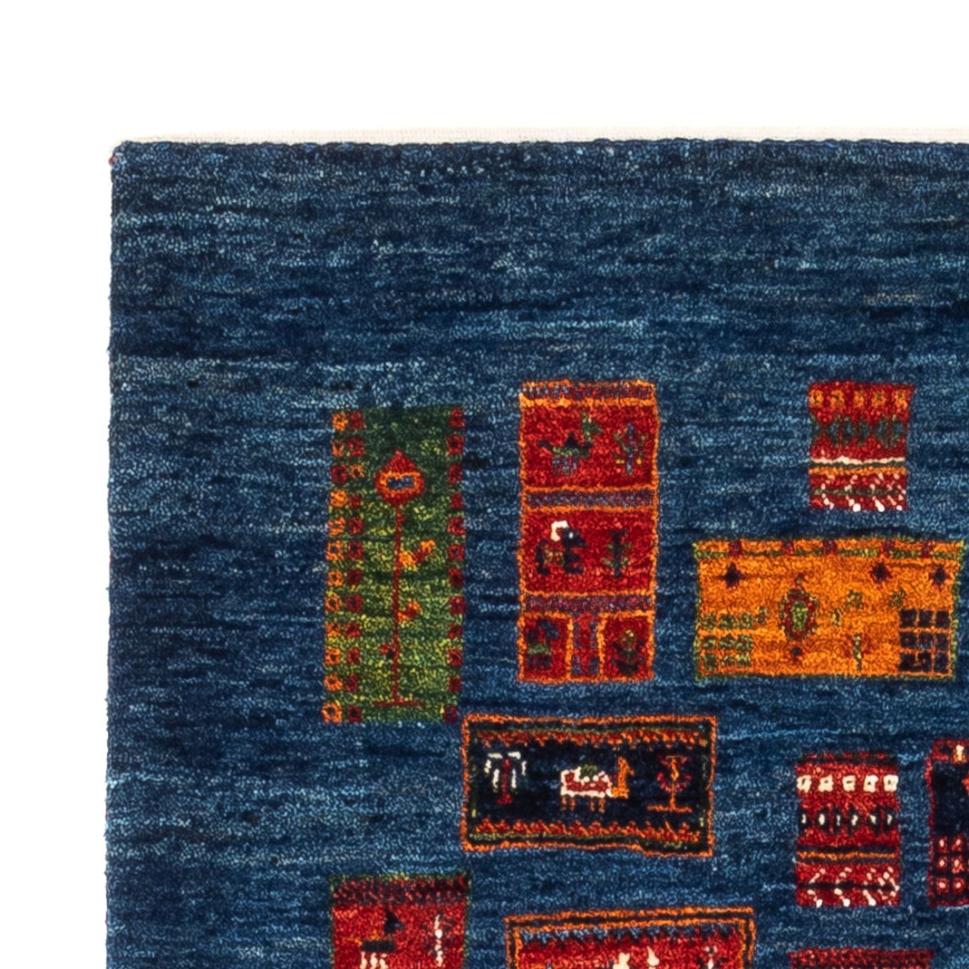 Loribaft Rug 123x86cm - Perserteppich Wollteppich