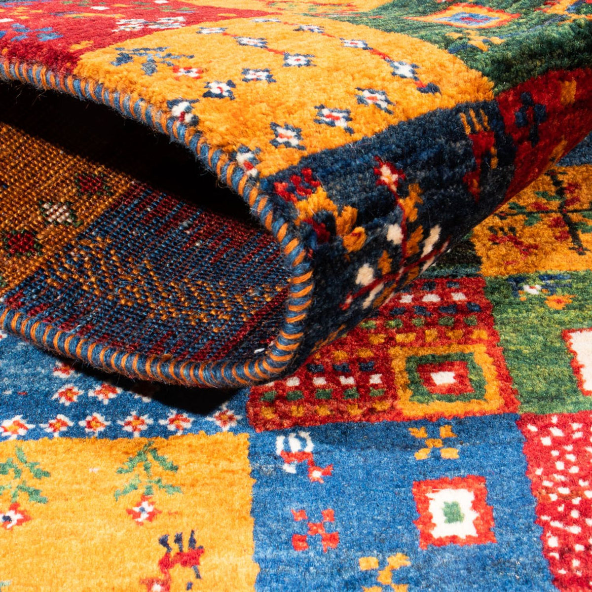 Gabbeh Rug - Loribaft Perser - Royal - 119 x 85 cm - multicolored