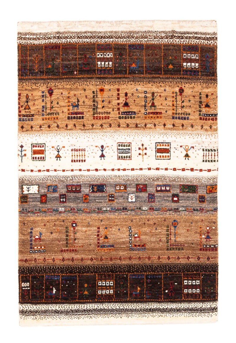 Gabbeh Rug - Loribaft Perser - Royal - 124 x 85 cm - multicolored