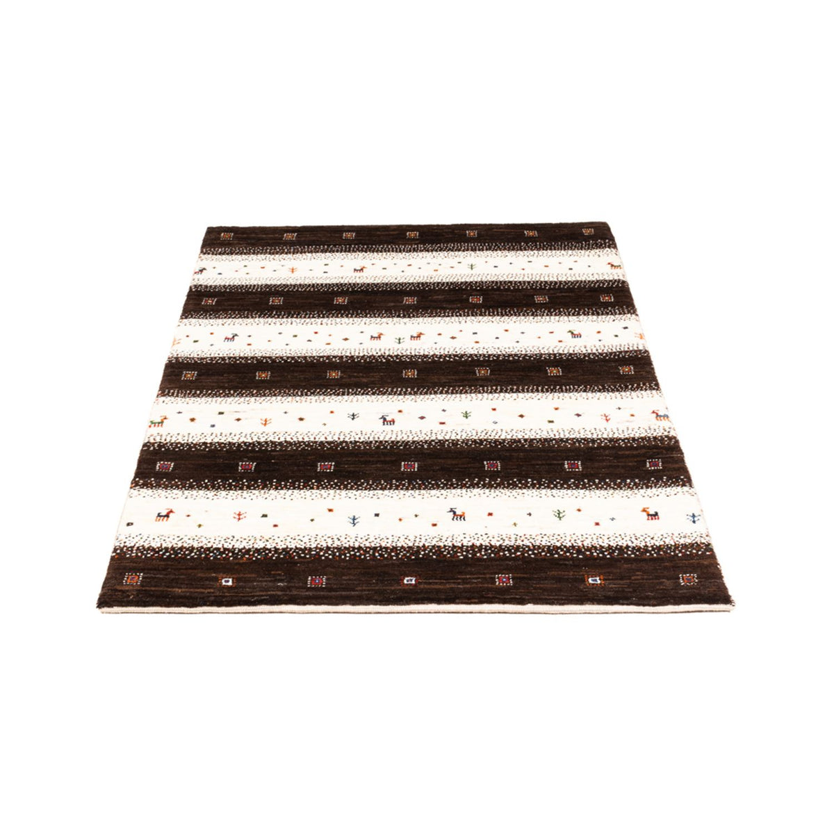 Gabbeh Rug - Loribaft Perser - Royal - 136 x 84 cm - multicolored